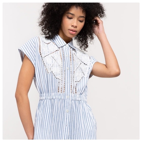 Polly Farms Prairie Blue Gingham Dress - Picture 5 of 11